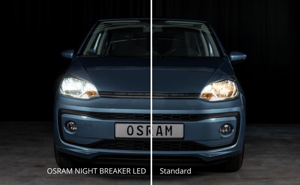 Osram Night Breaker LED Smart H7 HöchsteHelligkeit Straßenzulassungszertifiziert 6000K
