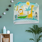 Dalber kinder Wandlampe, Kinderlampe Wandleuchte kinderzimmer tiere Dschungel My Little Jungle Löwen Elefanten Giraffen Krokodil, 76118, E27