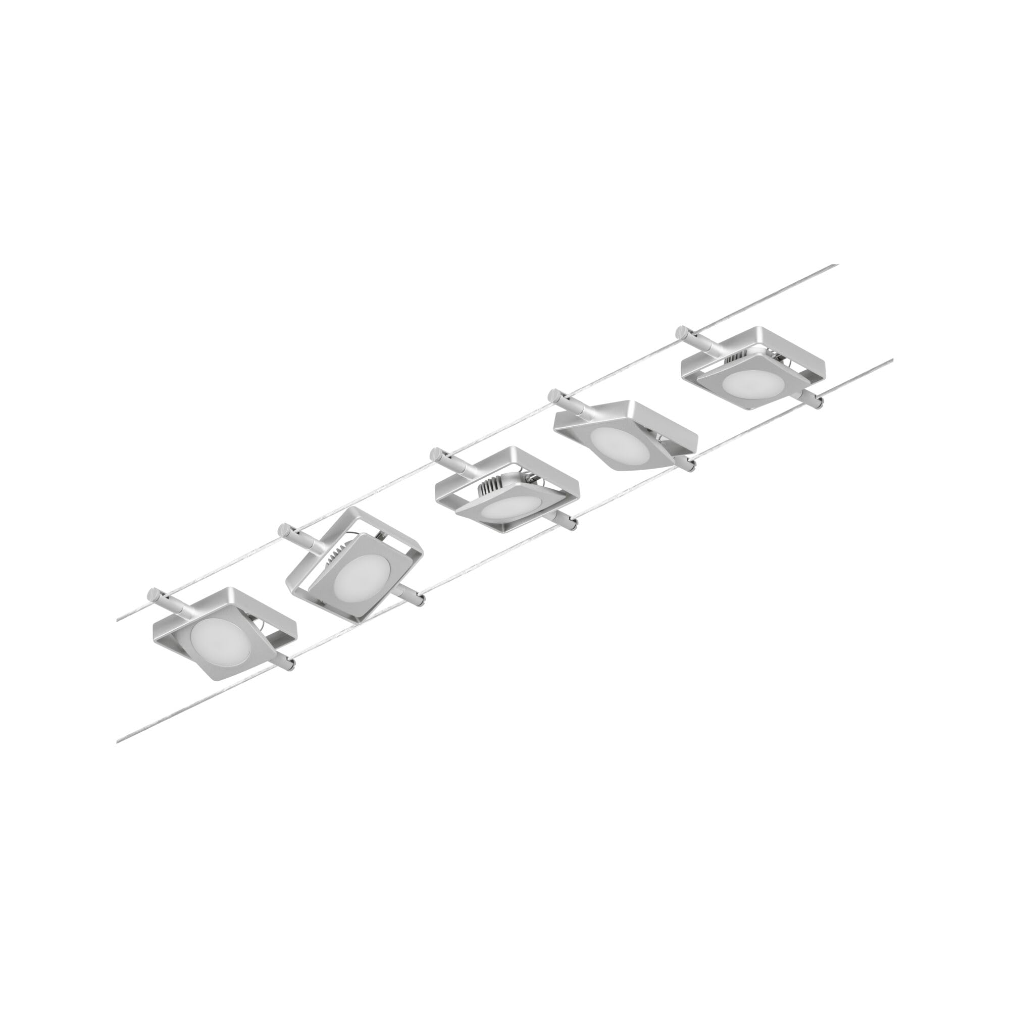 Paulmann Wire Systems Set MacLED 5x4,5W Chrom matt