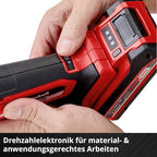 Einhell Akku Multifunktionswerkzeug Varrito Power X-Change (18 V, 22.000 Bis 40.000 Min-1, Drehzahl-Elektronik, Schnellspannverschluss, Magnetische Werkzeugaufnahme), Ohne Akku, Ladegerät und Koffer