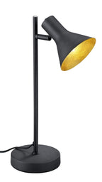 RL LIVE YOUR LIGHT Reality Leuchten R50161002 Tischleuchte, Metall, schwarz/gold