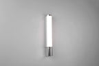 Trio Leuchten LED Bad Wandleuchte Piera 284074206, Kunststoff chromfarbig, inklusiv 8 Watt LED, Schalter, Steckdose, Chrom
