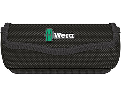 Wera 05051016001 Kraftform Kompakt 20 Tool Finder 1, mit Tasche, 7-teilig, Schwarz Grün, One size
