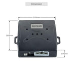 EasyGuard Smart Schlüssel RFID Auto Alarm mit Smart Push Start Button & Touch Keyless Go System