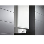 AEG Wandspeicher DEM 100 Basis, Warmwasserboiler 100 Liter, stufenlose Temperaturwahl, Schnellaufheiztaste, 230 V mit Stecker, VDE geprüft, 234199