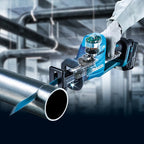 Makita DJR189Z Akku-Reciprosäge 18V (ohne Akku, ohne Ladegerät), Petrol-Schwarz