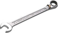HAZET Ratschenschlüssel 606-19, Abtrieb: Außen-Doppel-Sechskant, Schlüsselweite: 19 mm, Betätigungswinkel (5°), Werkzeug für enge Schraubarbeiten an Fahrrad, Auto, etc.