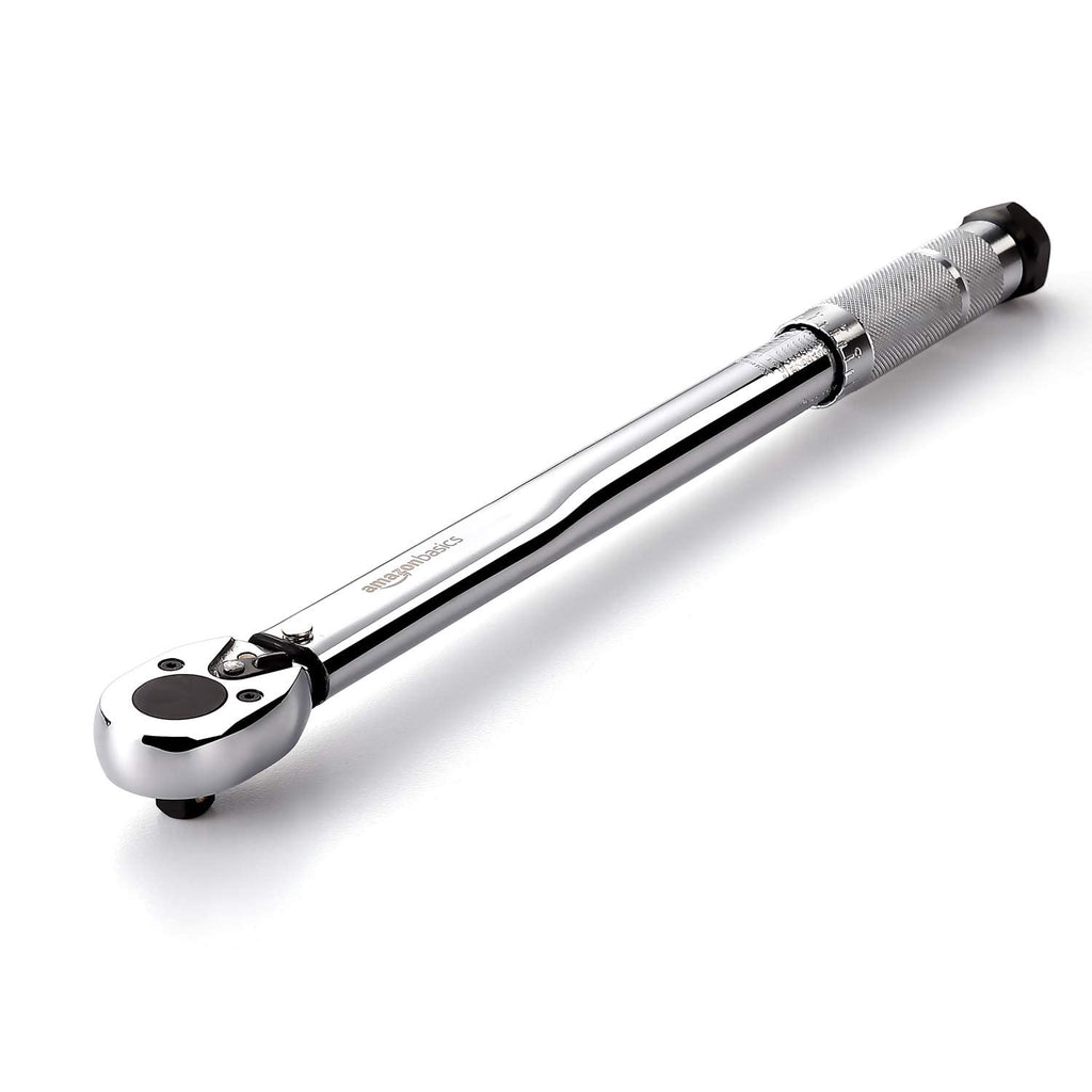 Amazon Basics Einrastender 3/8 Zoll -Drehmomentschlüssel, 15-80 ft.-lb, 20.4-108.5 Nm