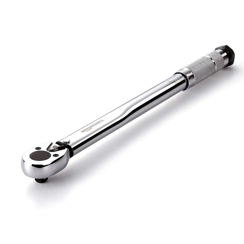 Amazon Basics Einrastender 3/8 Zoll -Drehmomentschlüssel, 15-80 ft.-lb, 20.4-108.5 Nm