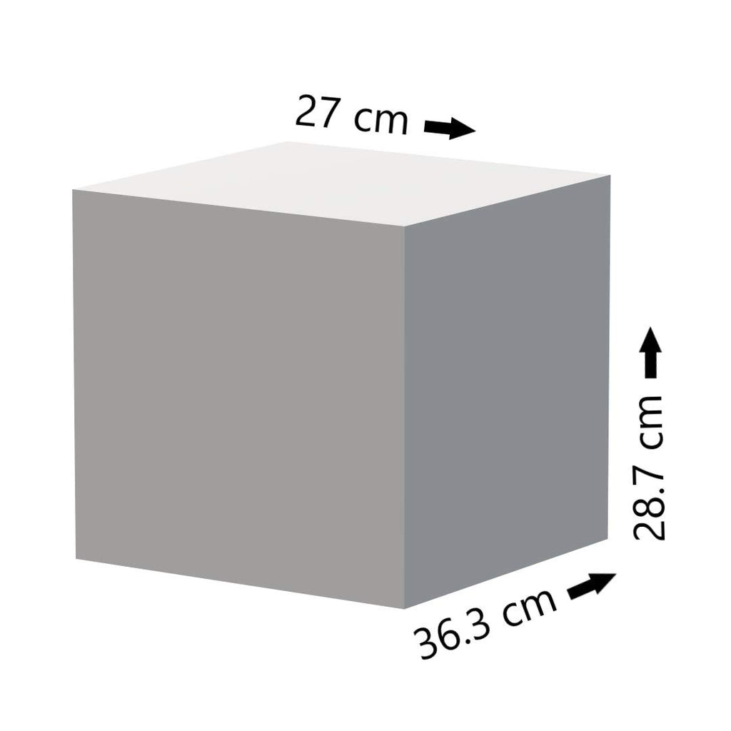 Leitz CUBE Schubladenbox mit 4 Schubladen, Weiß/Grau, A4, Inkl. transparentem Schubladeneinsatz, WOW, 52132001