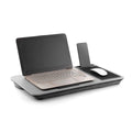 InnovaGoods® Laptop-Schreibtisch mit XL-Sitzkissen Deskion, bequemes und ergonomisches Arbeiten oder Studieren mit Schreibtisch- und XL-Sitzkissendesign, ideal für Zuhause und Büro.