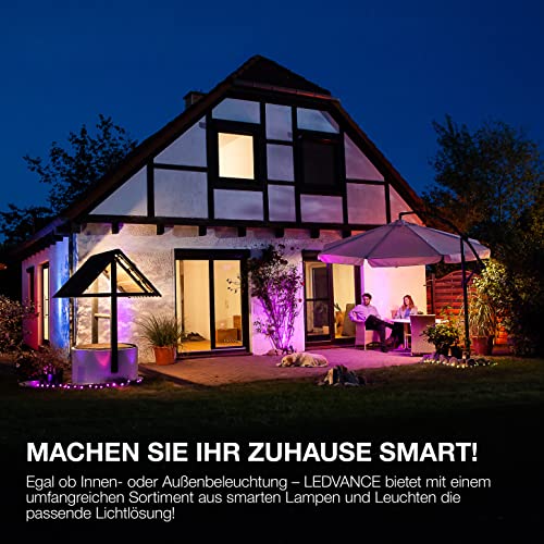 LEDVANCE Smart LED Badezimmerlampe white, 1200LM, 3000-6500K, 300mm x 70mm, IP44, Orbis Bath Wandleuchte, Badezimmerleuchte mit Wifi Technologie, dimmbar, steuerbar über App und Sprachassistenten