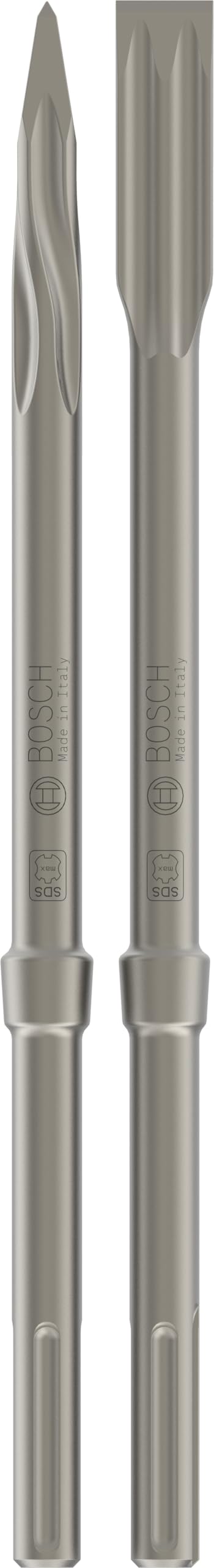 Bosch Professional 4tlg. Meißel Set SDS max (Zubehör Abbruchhammer)
