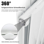 ELEGANT Design Flach Heizkörper 1600 x 539 mm Weiß Badheizkörper Doppellagig Heizkoerper Vertikal Paneelheizkörper