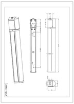 Trio Leuchten LED Bad Wandleuchte Piera 284074206, Kunststoff chromfarbig, inklusiv 8 Watt LED, Schalter, Steckdose, Chrom