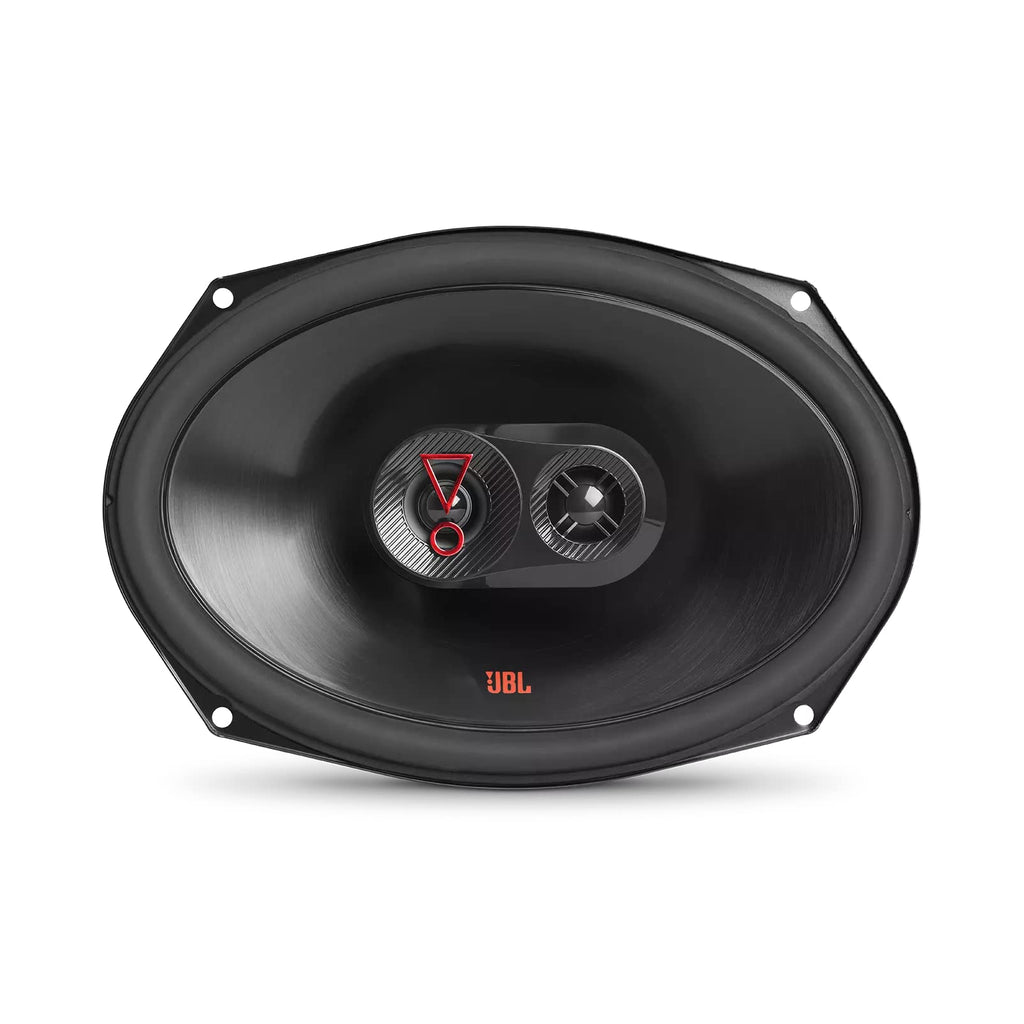 JBL Stage3 9637F 3-Wege Auto Lautsprecher Set von Harman Kardon ohne Gitter - 375 Watt KFZ Ovale Autolautsprecher Boxen - 6" x 9" (152 mm x 230 mm)