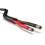 AUPROTEC KFZ Kabel 2x2,5 mm² 5m rund FLRYY I Rundkabel Fahrzeugkabel/Fahrzeugleitung Verschiedene Anwendungen I 2 poliges Kabel für Anhänger geeignet