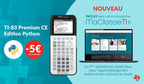 Texas Instruments TI-83 PREMIUM CE EDITION PYTHON Grafikrechner (nur mit französischer Anleitung und Sprache)