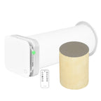Turbionaire Trend HRV 150 WMW Dezentrale Wohnraumlüftung mit Wärmerückgewinnung (VMC), WiFi, Feuchtigkeitssensor, Fernbedienung, 8 Lüftungsstufen, 3 Jahre Garantie,158 mm, Timer