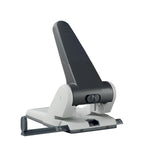 Leitz Extrastarker Registratur-Locher, Für 65 Blatt, Großer leistungsstarker Locher für müheloses Lochen im Büro, Aus Aluminiumdruckguss, recycelte Kunststoffteile, 100% recycelbar, Schwarz, 51800095