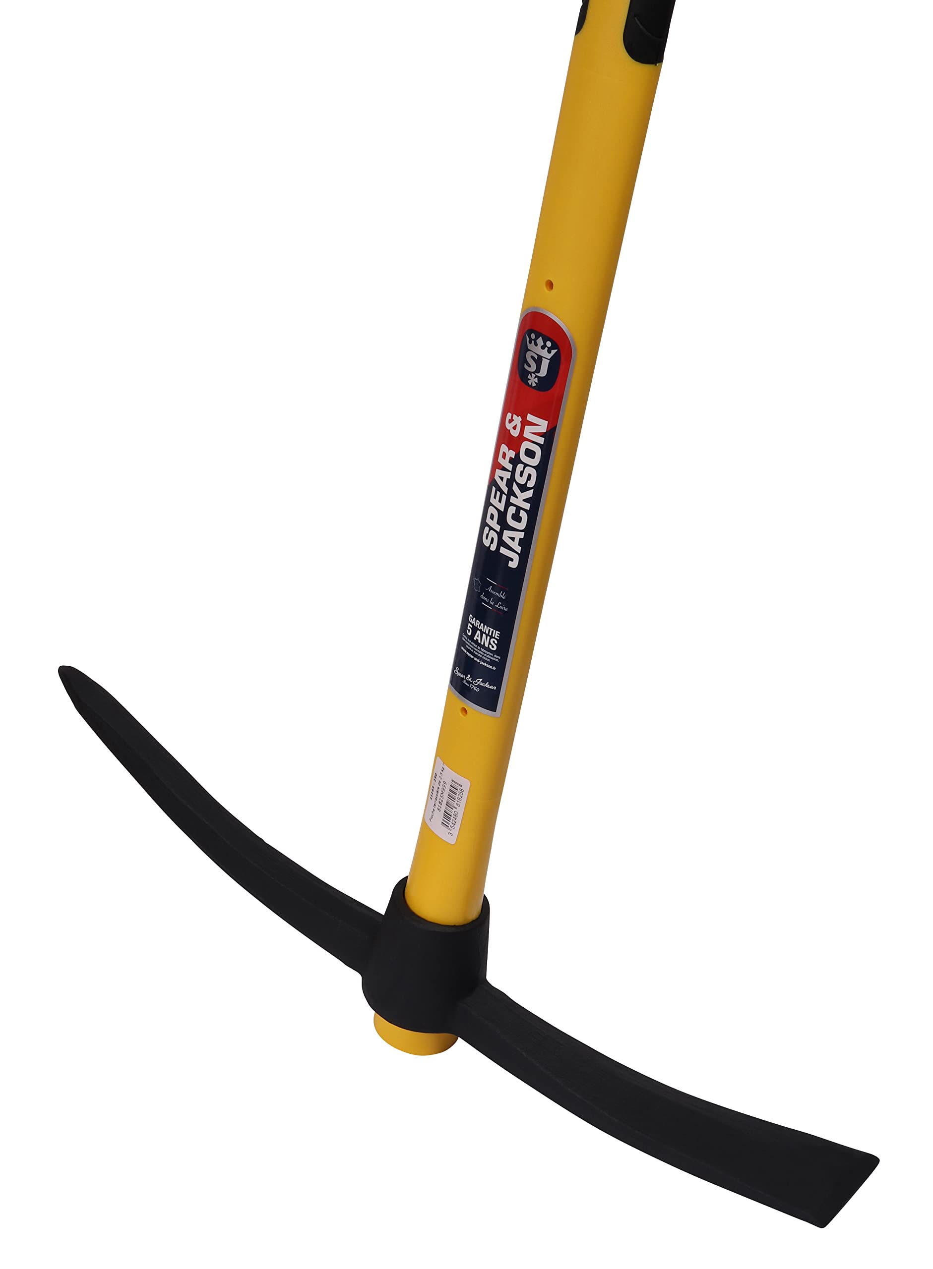 Spear & Jackson 81825 Kreuzhacke mit Stiel dank Dreier Materialien 2,5 kg