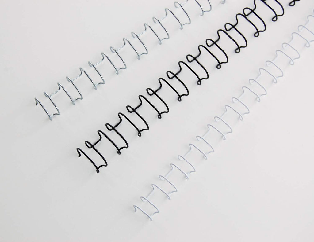 GBC 445516 MultiBind Drahtbinderücken, 10mm, silber, 100 Stück