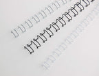GBC 445516 MultiBind Drahtbinderücken, 10mm, silber, 100 Stück