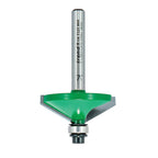Trend CraftPro Fasenfräser-Bit, 1/4-Zoll-Schaft, 35,1 mm Schnittdurchmesser und 30-Grad-V-Nut, Wolframkarbidspitze, C139X1/4TC