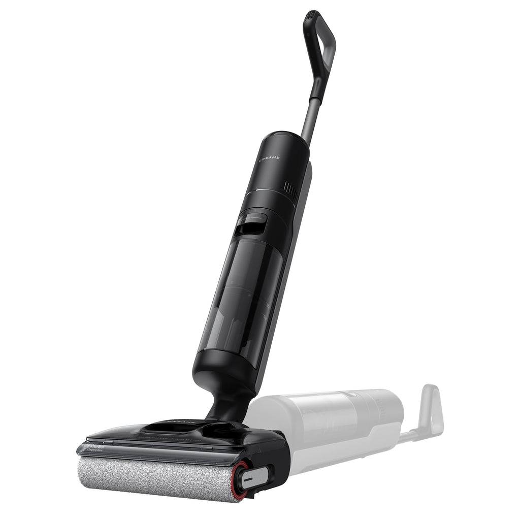 dreame H12 Pro FlexReach Nass- und Trockensauger, Flaches 180°-Design, Trocknung in 5 Minuten, 18.000 Pa Saugkraft, 90 °C Heißwäsche, Doppel-Kantenreinigung, Reinigung in 50 Minuten