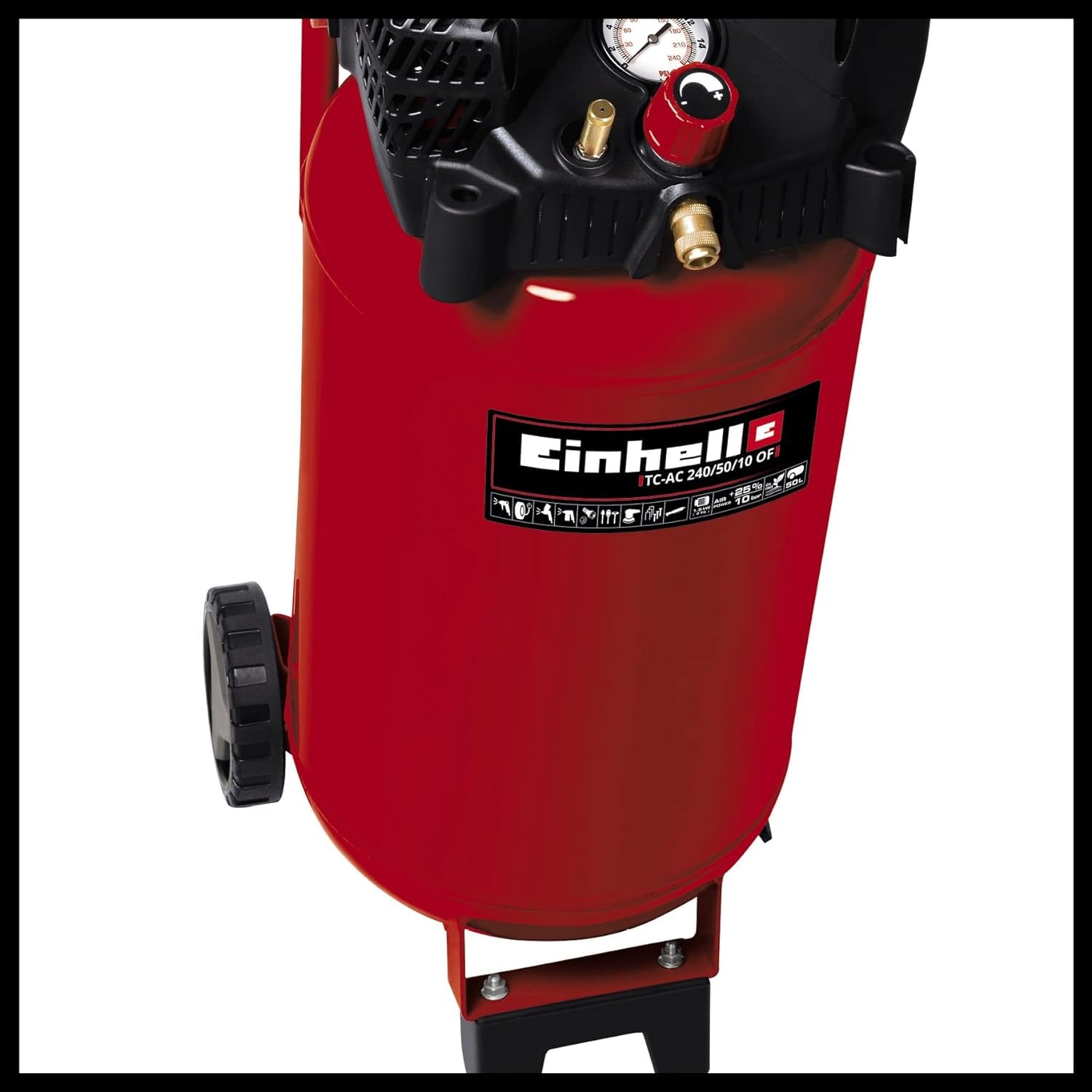 Einhell Kompressor TC-AC 240/50/10 OF, Red, Kompressor