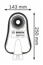 Bosch Professional Staubabsaugung GDE 68 (kompatibel mit allen bohrenden Geräten mit, max. 68 mm Bohrdurchmesser)