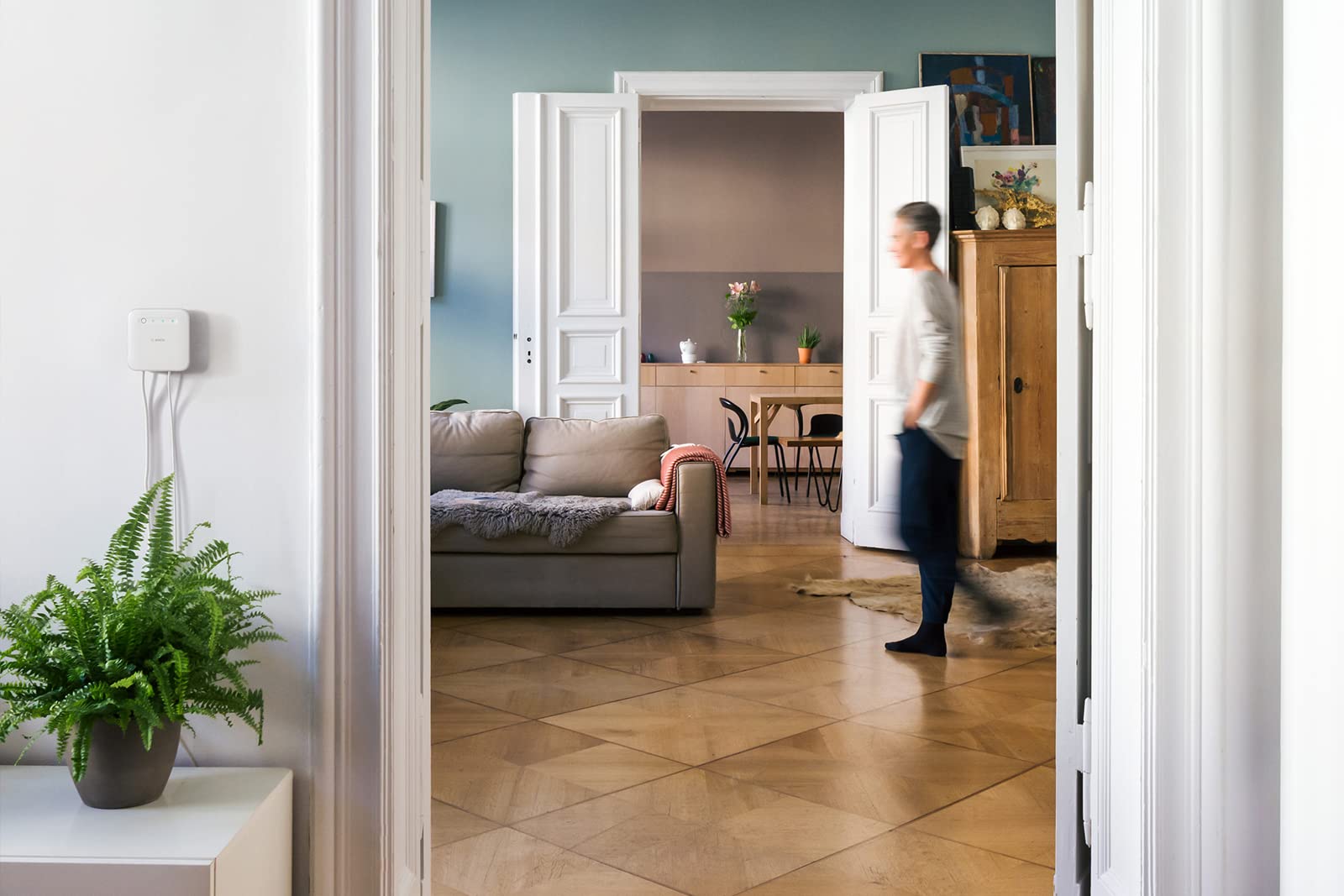 Bosch Smart Home Starter Set Heizen, mit App Steuerung, kompatibel mit Apple Homekit, Amazon Alexa und Google Assistant - Amazon Edition