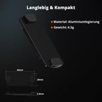 SUPMEGA Magnetische Autohalterung für OOONO CO-Driver NO2, Robuste Metall-Autohalterung mit Eingebauten Magneten, kompatibel mit OOONO NO2 Blitzerwarner