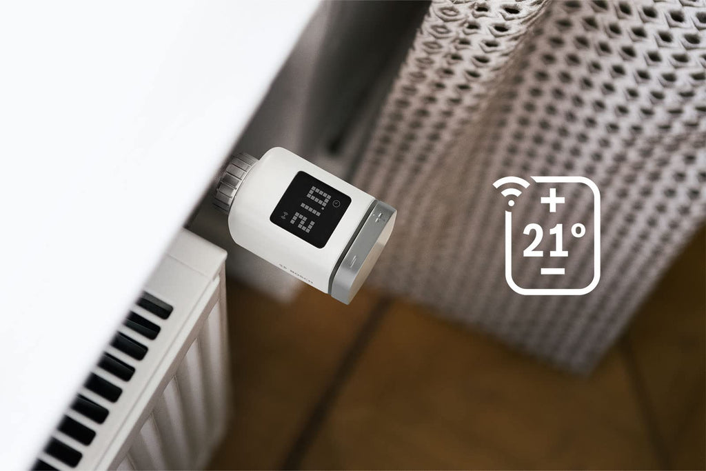 Bosch Smart Home Heizkörperthermostat II, smartes Thermostat mit App-Funktion, kompatibel mit Amazon Alexa, Apple HomeKit, Google Home