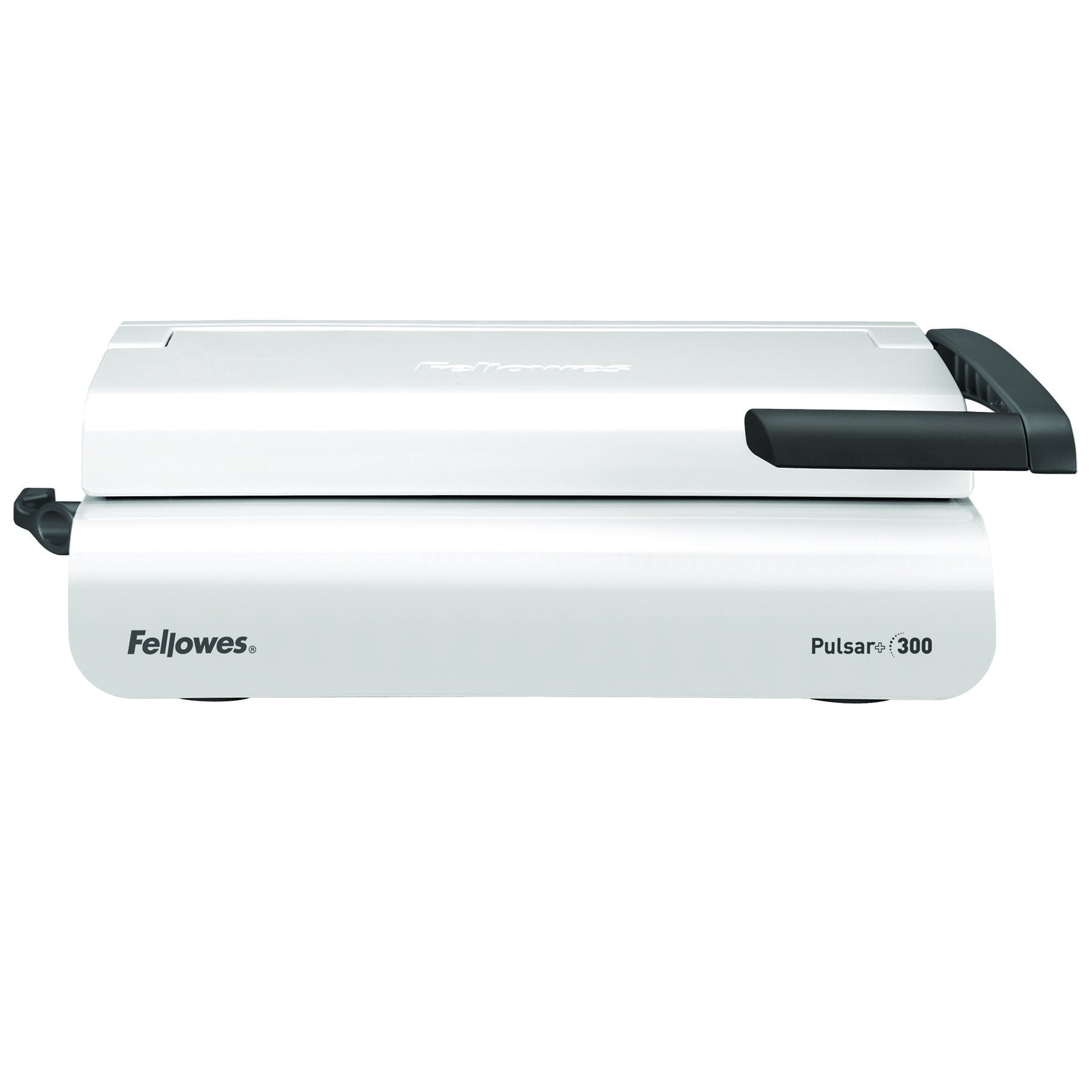 Fellowes Pulsar+ Bindemaschine mit Aufbewahrung – Stanzt 20 Blatt, bindet bis zu 300 – Manuelle Plastikbindemaschine für A4 – Inkl. 10 Klarsichtdeckel – Ideal für Zuhause oder kleines Büro