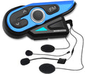 WAYXIN R15pro Motorrad Headset Intercom Helm Headset für bis zu 6 Motorräder 1500M Wireless Kopfhörer mit HiFi/Musik Teilen/FM/AI Sprache Universal intercom Motorradfahren/Skifahren/Radfahren