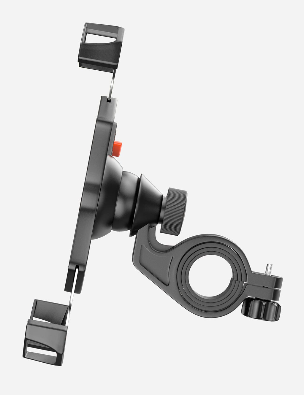 Grefay Fahrrad Handyhalterung, Edelstahl Motorrad Fahrrad Lenker Handy Halterung Mit 360 Drehen für 4,5-6,8 Zoll Smartphone