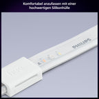 Philips Hue Indoor 3m Smart LED Solo Lightstrip Basis-Set, 1er-Pack, indirekte Beleuchtung mit der Hue App steuerbar, LED Streifen funktioniert mit Alexa, Google Assistant und Apple HomeKit