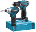 ENSEMBLE DE 2 MACHINES MAKITA 10,8 V LI-ION 1,3 AH (DF330D + TD090D) - LCT204J