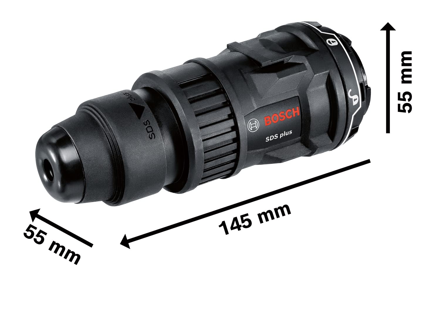 Bosch Professional FlexiClick Aufsatz GFA 12-H (12V-Hammeraufsatz für einfaches Wechseln, hohe Flexibilität)