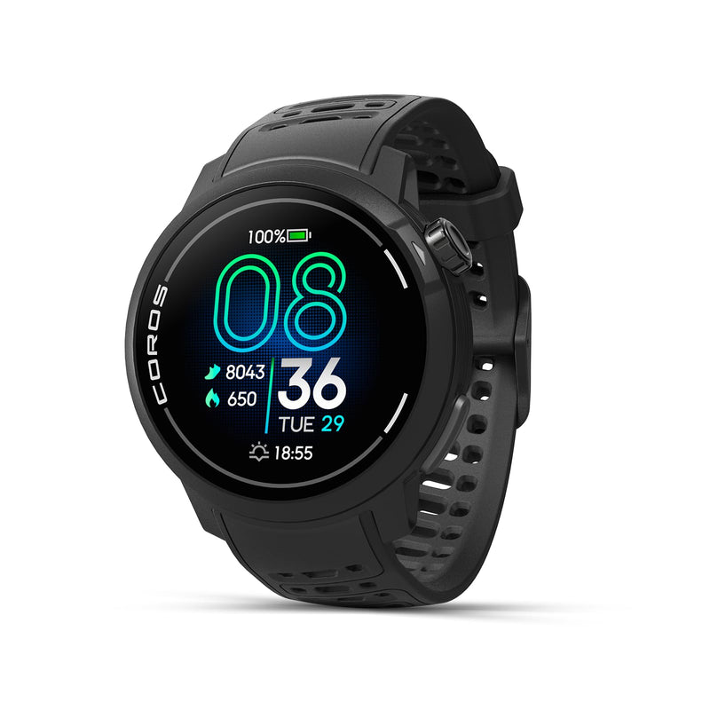 COROS PACE Pro GPS Sportuhr, 1,3-Zoll-AMOLED-Touchscreen, Unser schnellster Prozessor bisher, 20 Tage Akkulaufzeit, Navigation mit globalen Offline-Karten, Schlaftracking, Laufen, Radfahren