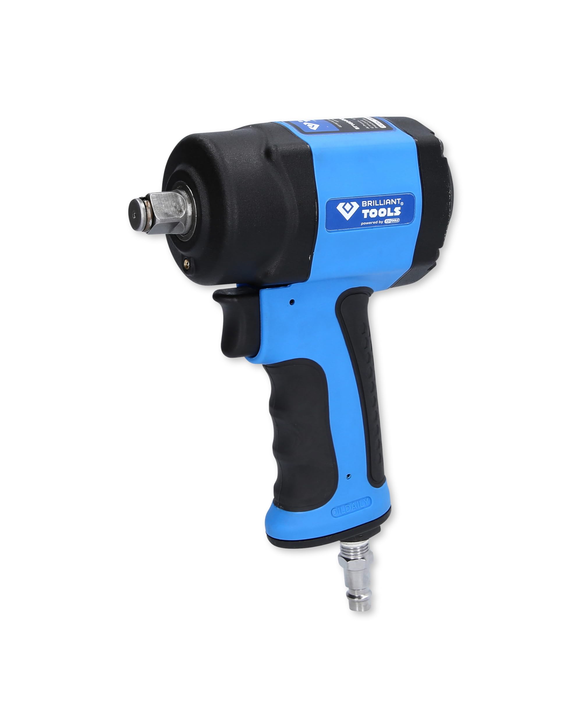 KS TOOLS 1/2" Mini-Druckluft-Schlagschrauber, 1.240 Nm