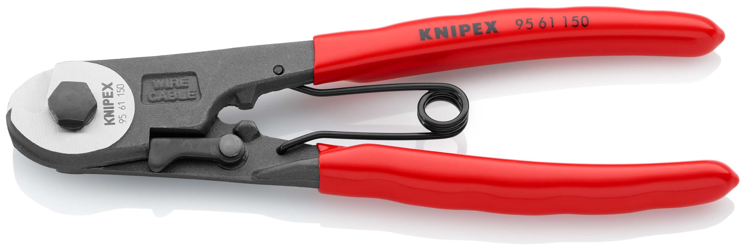 KNIPEX Bowdenzugschneider mit Kunststoff überzogen 150 mm, 95 61 150