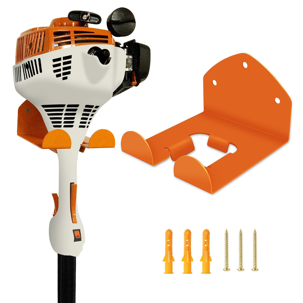 FLEXI RODS Garage Storage Garage Organizer Trimmer Rack Garden Power Tool Hanger for Grass Trimmer, Hedge Trimmer, Garage Wall, Garage Trimmer, Garden Tools, 1 Pack
