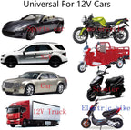 TOTMOX Alarmanlage Auto, Autoalarmanlage Mit Fernbedienung, Universal 12V Alarmlautsprecher Sicherheitsschutzsystem Auto Alarmanlagen, alarmanlage für Camper