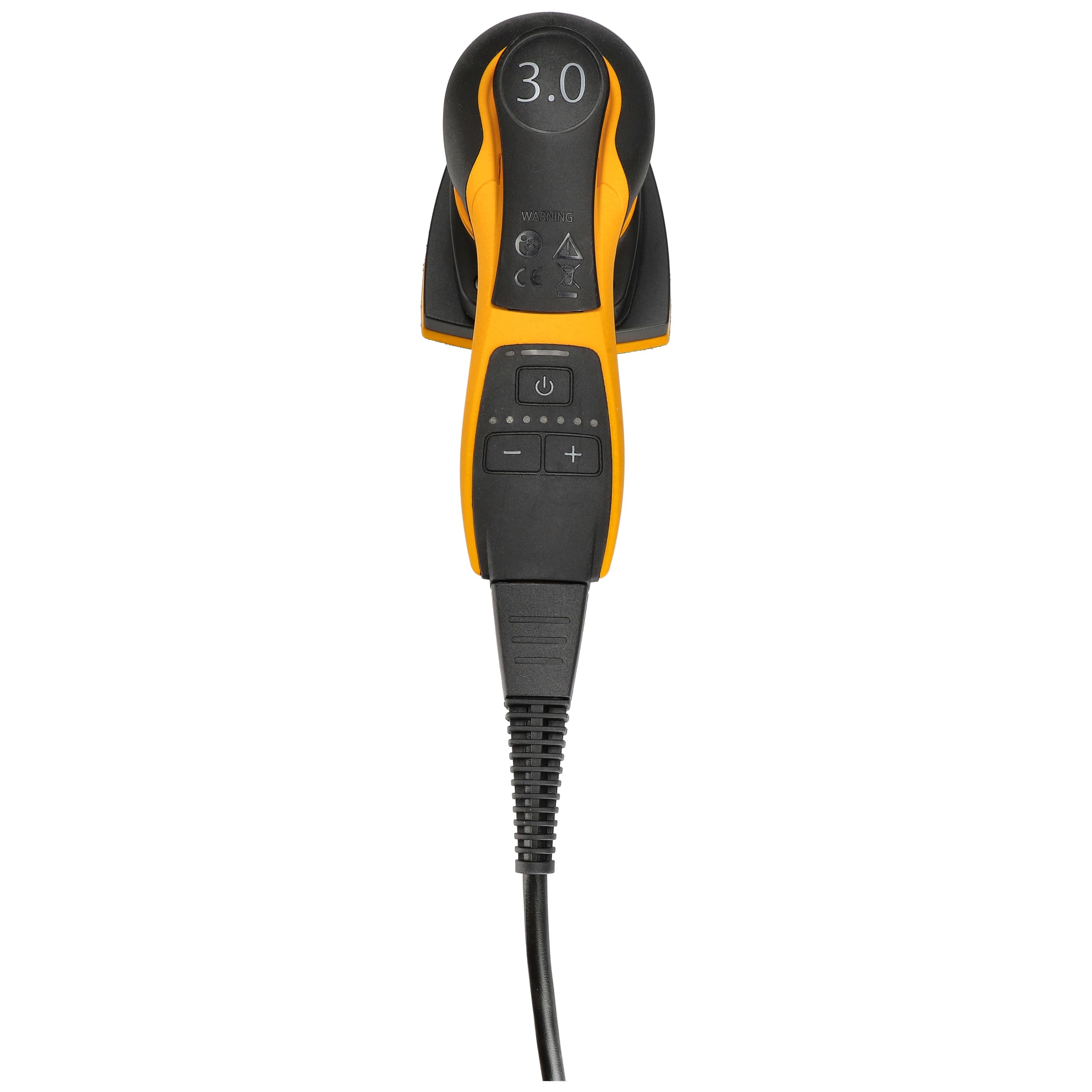 Mirka DEOS II 663 Deltaschleifer 300 W Dreieckschleifer vibrationsarmer Schwingschleifer für staubfreies Schleifen von Holz, Trockenbau & Metall mit Klett-Schleifpapier / MID6634044