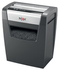 Rexel Aktenvernichter Momentum X410, Partikelschnitt, 11-10 Blatt A4 (70-80 g/m²) Kapazität, Sicherheitsstufe P4, 23L Abfallbehälter, Schredder, schwarz, 2104571EU