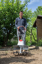 IKRA Elektro Bodenhacke Kultivator FEM 1500 Flexible Arbeitsbreite 17-45cm, inkl. Häufelpflug