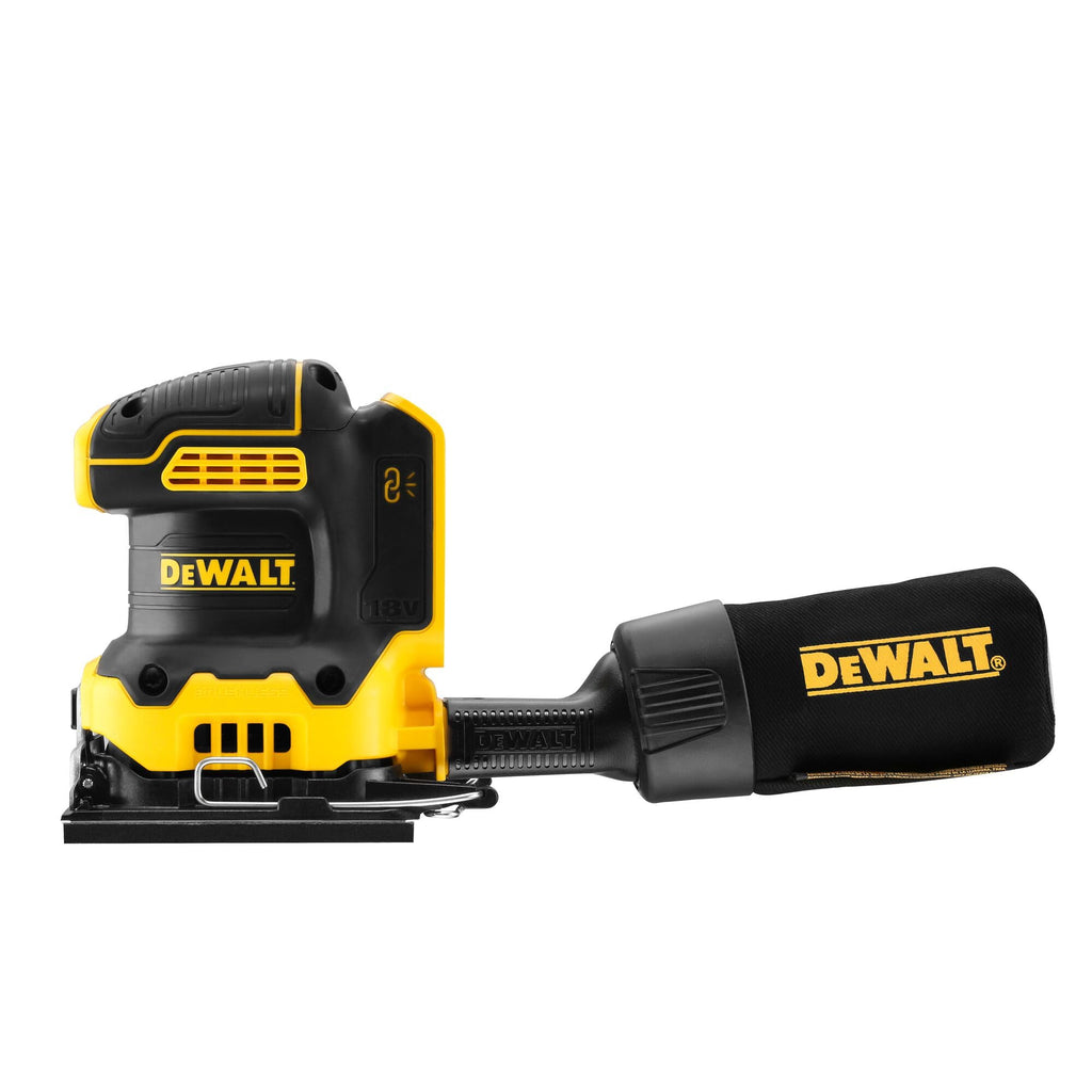 DEWALT DCW200N-XJ 18V XR Brushless 1/4 Blatt Handschleifer (blanke Einheit)