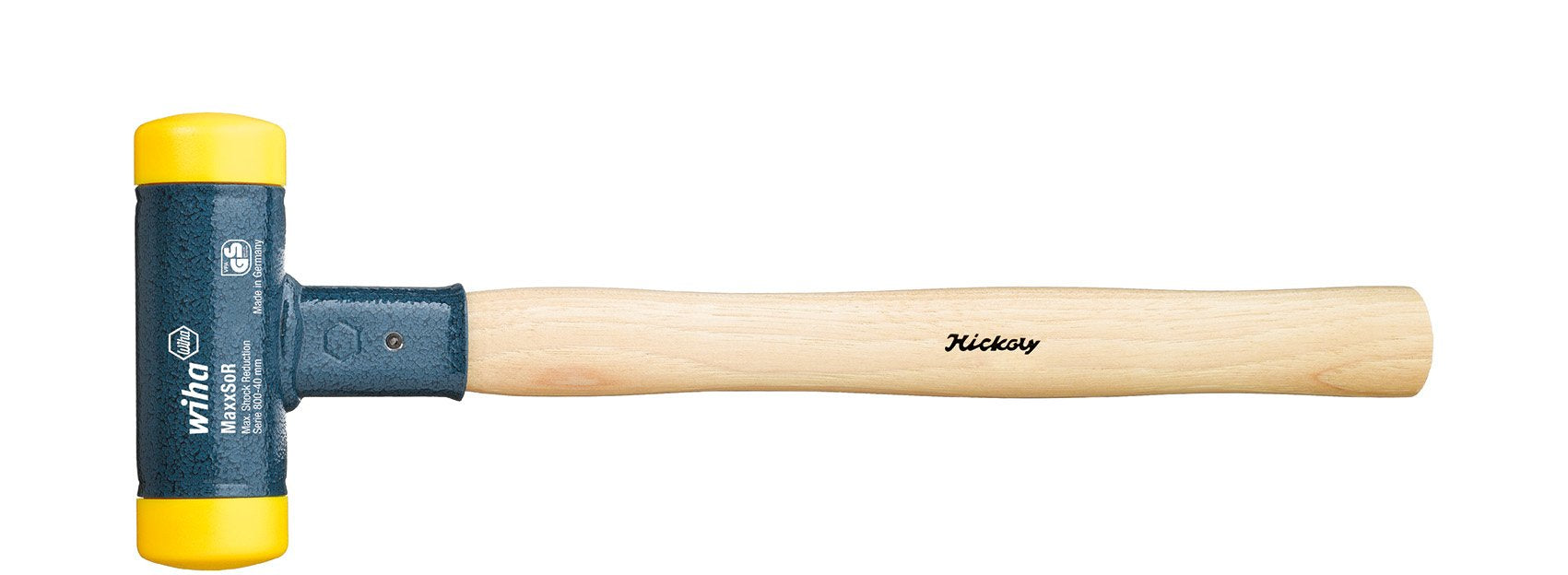 Wiha Schonhammer rückschlagfrei mit Hickory-Holzstiel (02092) 25 mm